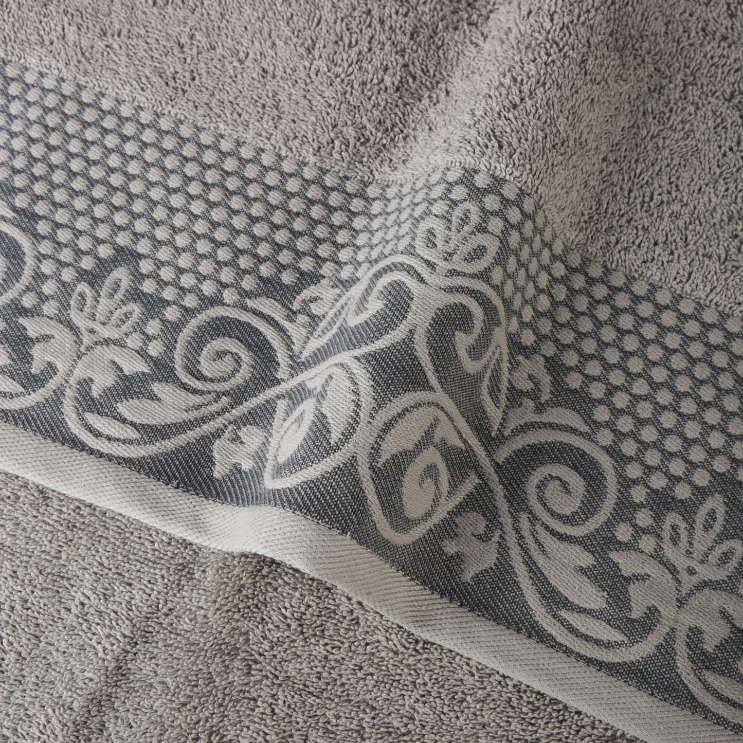 Rawan Collection – Premium Floral Jacquard Towels