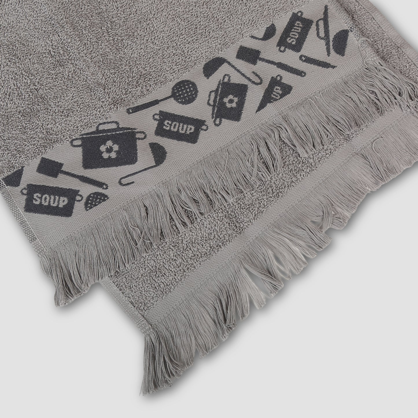 Premium 3-Piece Kitchen Jacquard Towel 30*50 CM Set