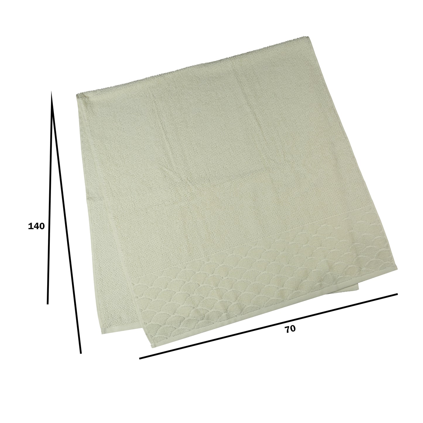 GRANDHOUSE Roma Bath Towels