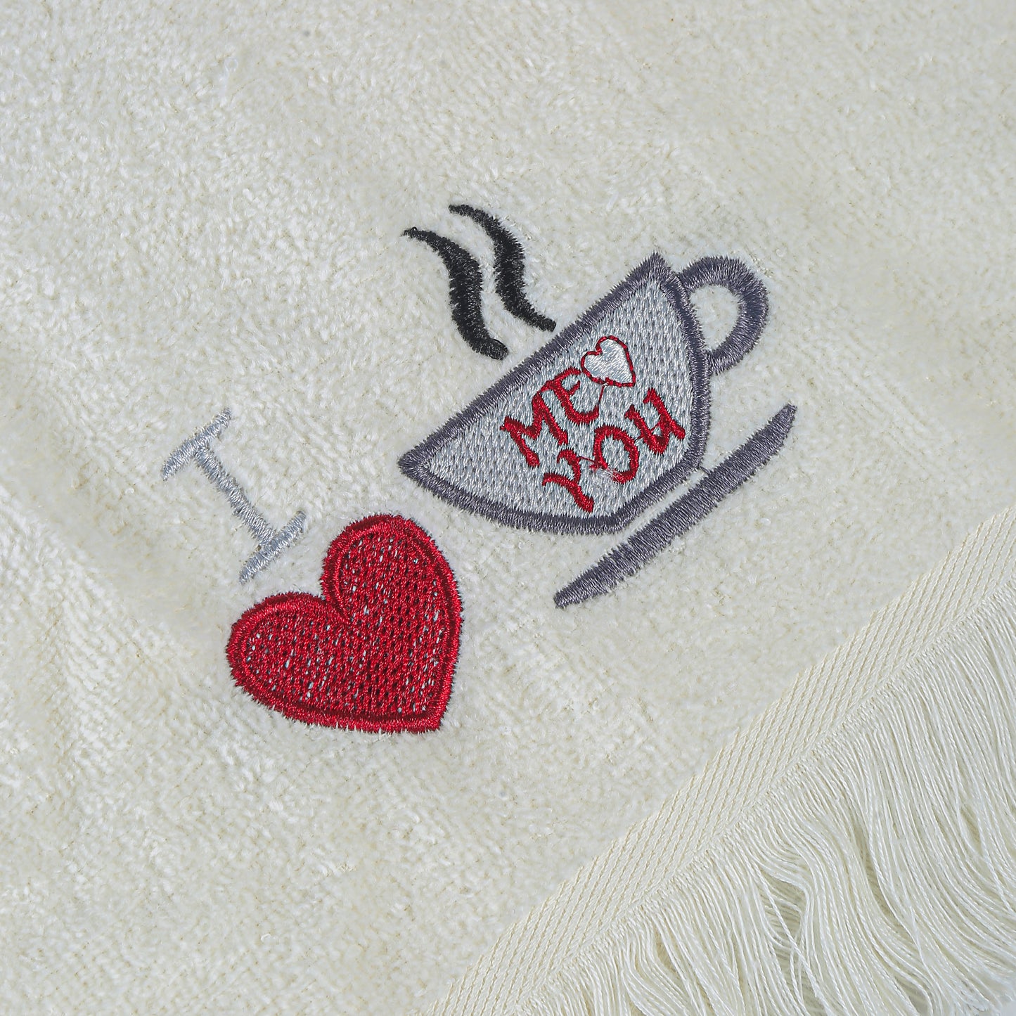 Velvet Touch Kitchen Collection - Luxury Embroidered 3-Piece 30*50 Cm Set