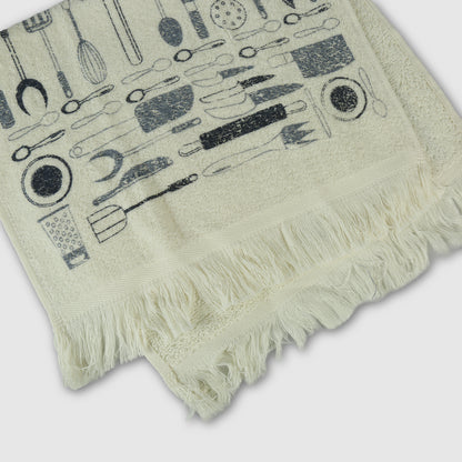 Velvet Touch Kitchen Collection – Luxury Printed 3-Piece 30*50 Cm Set