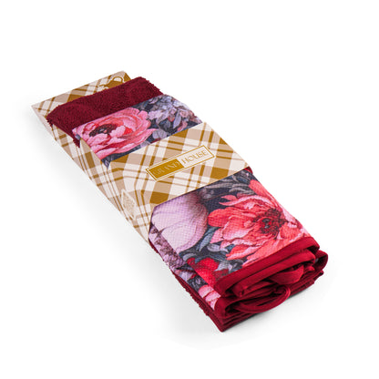 Kitchen Waterproof Apron With Snap-on Towel