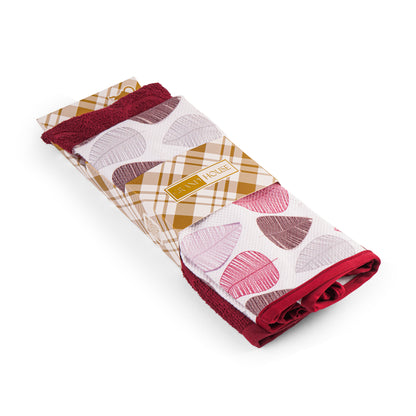 Kitchen Waterproof Apron With Snap-on Towel