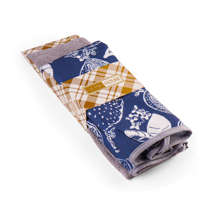 Kitchen Waterproof Apron With Snap-on Towel