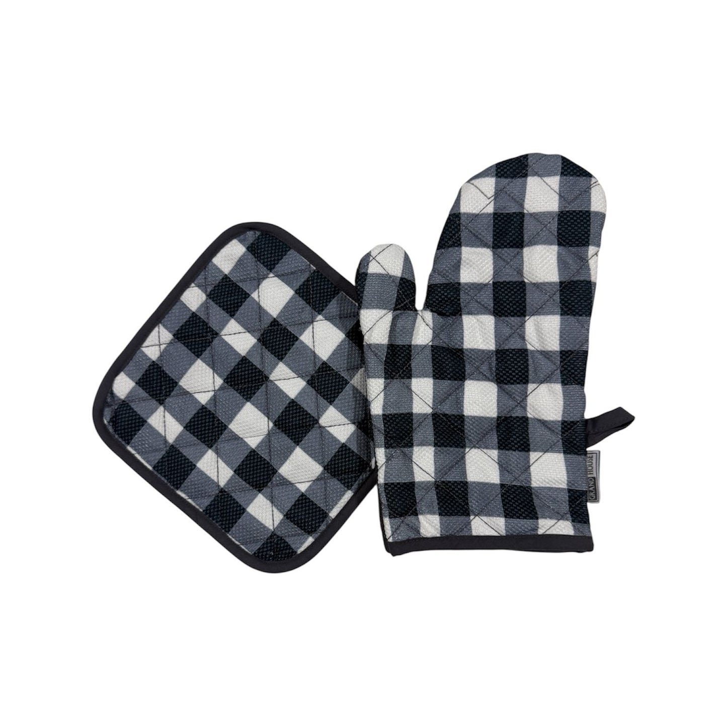 Kitchen Oven Gloves & Pot Holder - Set of 2 Pcs