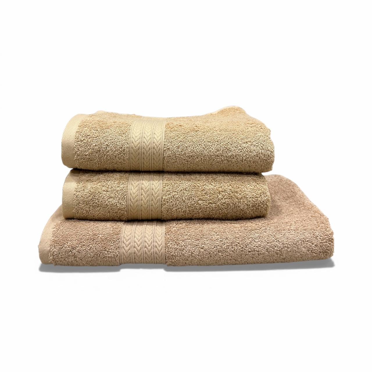 The Zigzag Essential Trio – 3-Piece Bath & Hand Set