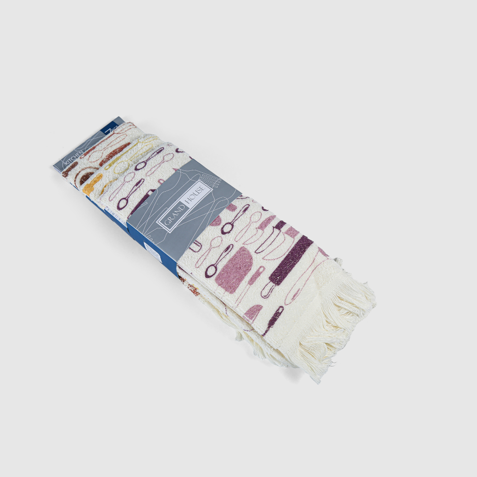 Velvet Touch Kitchen Collection – Luxury Printed 3-Piece 30*50 Cm Set